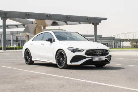 Mercedes-Benz CLA-Class CLA 200 2026 White for rent in Dubai
