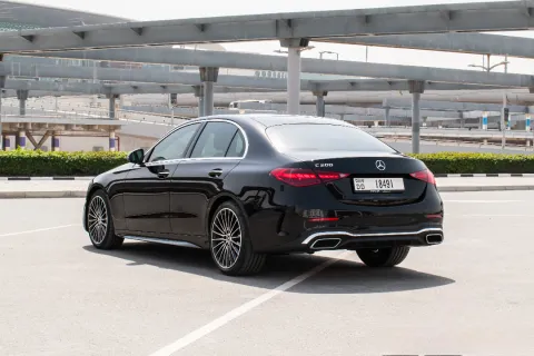 Mercedes-Benz C-Class C200 2026 Black – photo 4