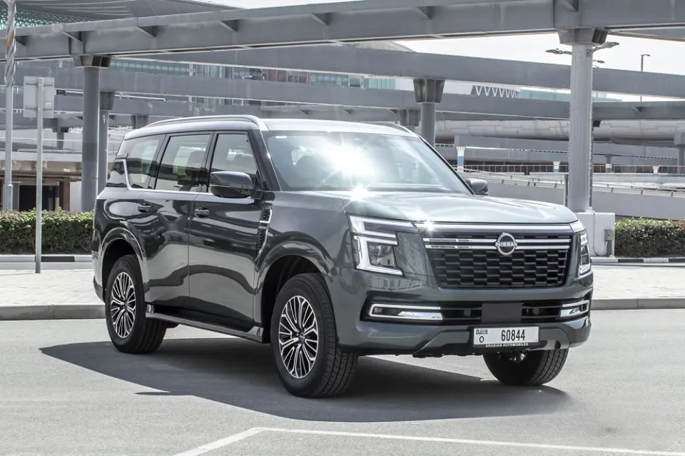 Nissan Patrol ready for pick-up in Dubai